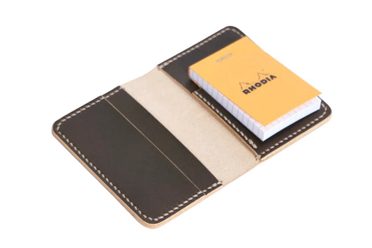 Page | Leather Notebook Wallet